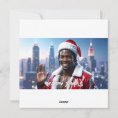 ラッピーX'mas シーズンカード (裏面)