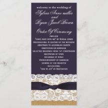 ラッフェイクプ、素朴なウェディングプログラム茶の長さ