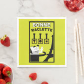 ラッフランスのレット スタンダードランチョンナプキン (インサイチュ)