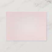 ラッフルのチケットの招待状の挿入物 エンクロージャーカード (裏面)