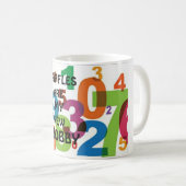 ラッフルは私のNEYの趣味です コーヒーマグカップ (正面右)