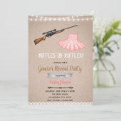 ラッフルズまたはラッフルズの性別による招待状の表示 招待状 (スタンド正面)