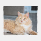 ラッフルズ フリースブランケット (正面(横))