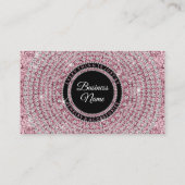 ラッフルファイブドルジュエリー きらきら光る 名刺 (裏面)