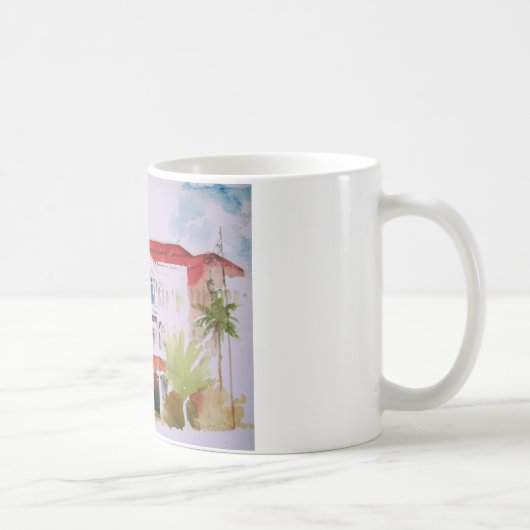 ラッフルホテル、シンガポール コーヒーマグカップ (右)