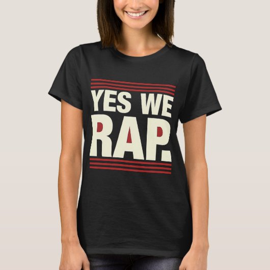 ラップでイエス Tシャツ (正面)