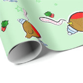 ラップのでラップのなロビンは包む覆いの覆いを…来ます ラッピングペーパー (ロールコーナー)