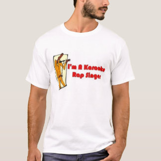 ラップのな歌手 Tシャツ