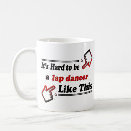 ラップのダンサー コーヒーマグカップ