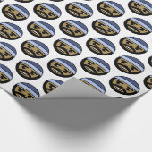 ラップの顔 ラッピングペーパー (角)