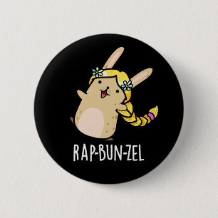 ラップの-bun-zelバおもしろいニー・プン・ダークBG 缶バッジ