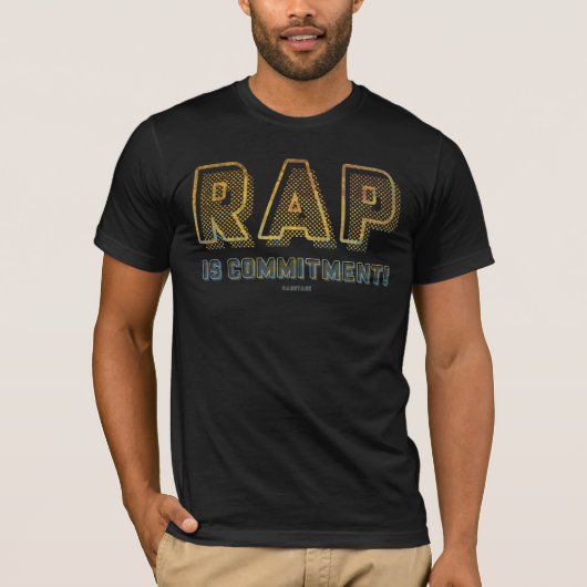ラップはコミットメント Tシャツ (正面)