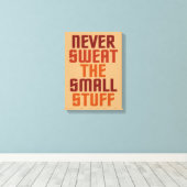 ラップやる気を起こさせるされたキャンバスプリント キャンバスプリント (インサイチュ (ウッドフロア))