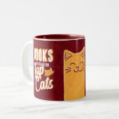 ラップキャッツマグカップのために作られた本 ツートーンマグカップ (正面左)