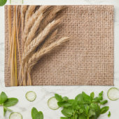 ラップサックの国でキッチンタオル素朴麦 キッチンタオル (折り畳み)