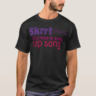 ラップソングに必ず出てくるあの音 女の子 Tシャツ