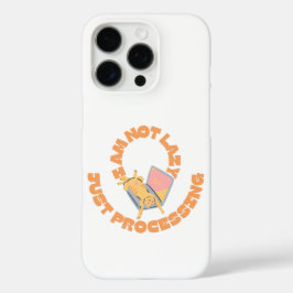 ラップトップで寝る猫の面白いデザイン iPhone 16 PROケース