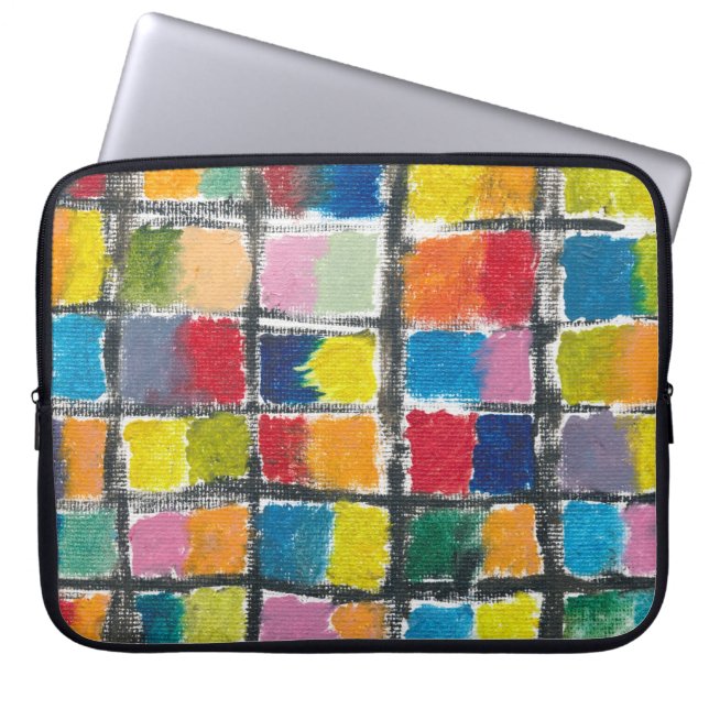 ラップトップのためのネオプレンの袖は17"によって合います10"に ラップトップスリーブ (正面)