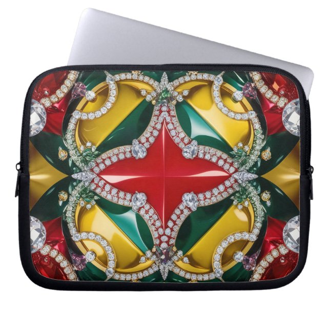 ラップトップスリーブとロサンゼルスカラーデザイン ラップトップスリーブ (正面)