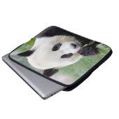 ラップトップスリーブ写真ジャイアントパンダ、動物。 ラップトップスリーブ (正面下部)