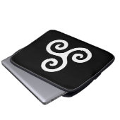 ラップトップスリーブ (正面下部)