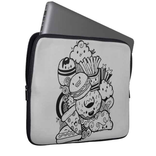 ラップトップスリーブ (正面右)