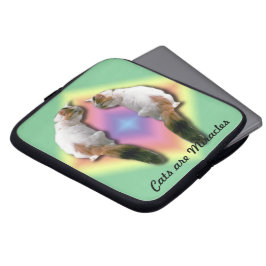 ラップトップスリーブ – 猫は奇跡だ