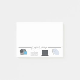 ラップトップライフスタイル絵文字 ポストイット
