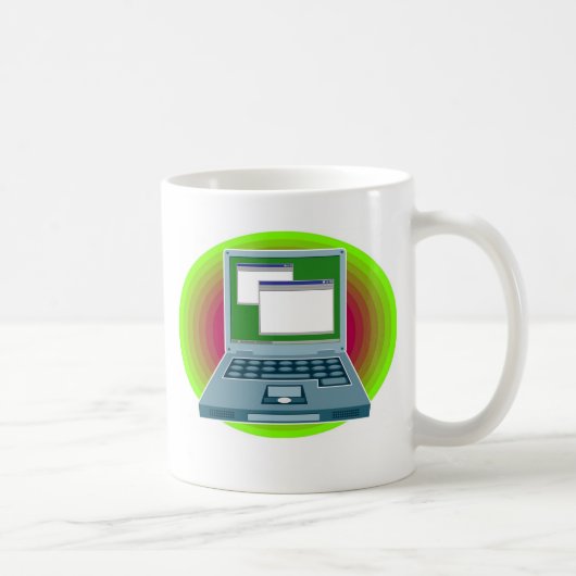 ラップトップ コーヒーマグカップ (右)