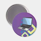 ラップトップ マグネット (正面/裏面)