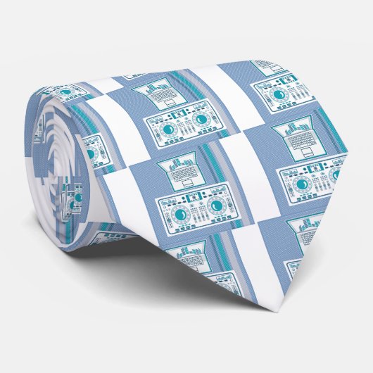 ラップトップDJ装置のベクトルのターンテーブル ネクタイ (ロール)