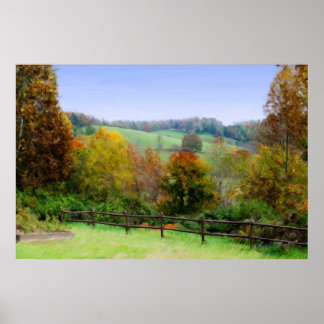 ラップフォレスト – 秋絵画ズ ポスター