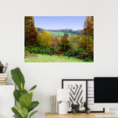 ラップフォレスト – 秋絵画ズ ポスター (ホームオフィス)