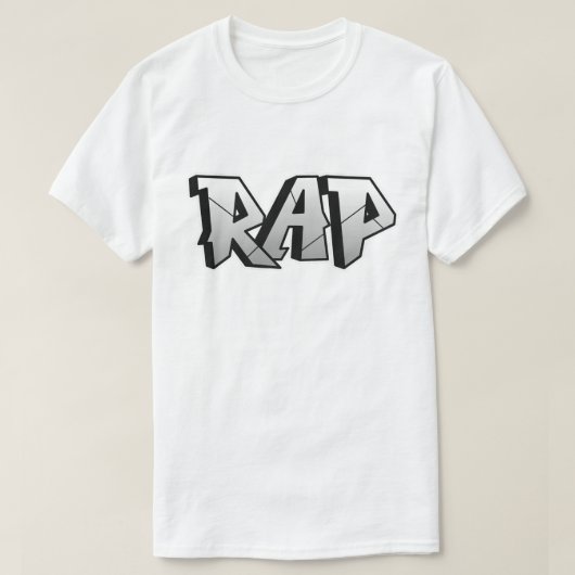 ラップミュージックTシャツ Tシャツ (デザイン正面)