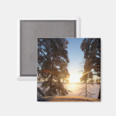 ラップランドの風景 マグネット (正面/裏面)