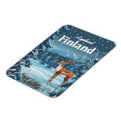 ラップランドフィンランドヴィンテージ マグネット (左側)