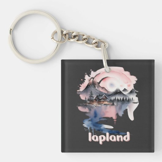 ラップランド冒険 キーホルダー (正面)