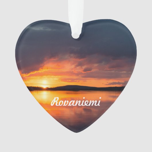 ラップランド・サンセット オーナメント (正面)