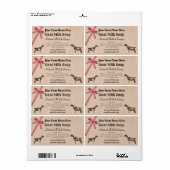 ラップ及びプレイドヤギ乳石鹸ラベル ラベル (フルシート)