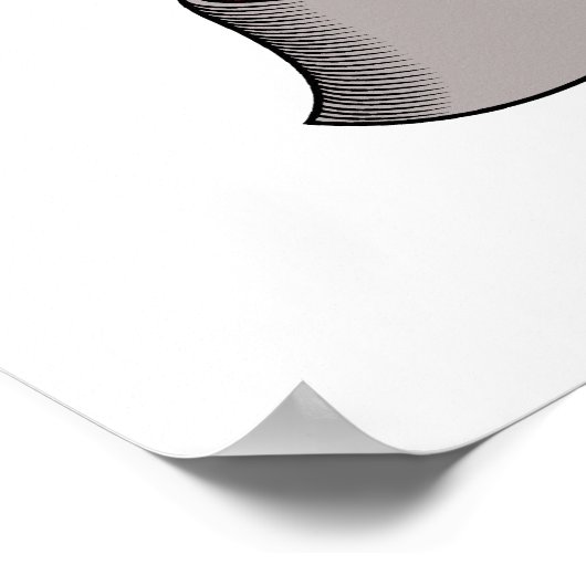 ラップ家紋 ポスター (角)