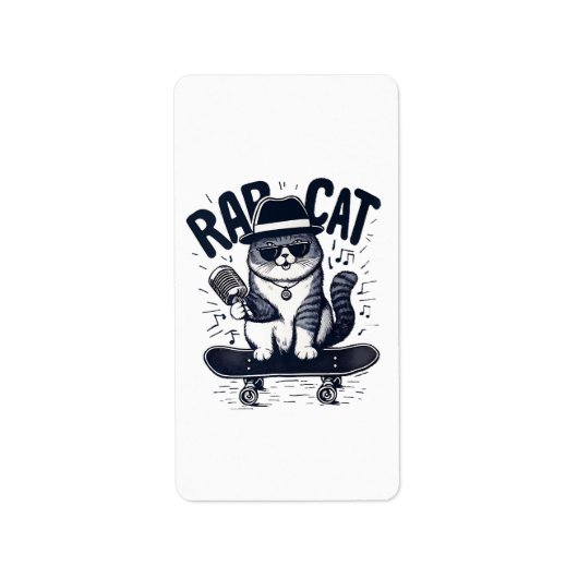 ラップ猫ハーモニー ラベル (正面)