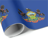 ラップ紙とペンシルバニア州旗 ラッピングペーパー (ロールコーナー)