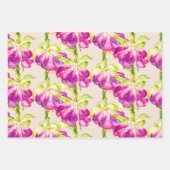 ラップ紙セットに穴を開ける ラッピングペーパーシート (正面2)