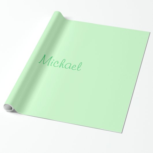 ラップ紙名、Michael ラッピングペーパー (アンロールド)
