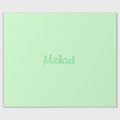 ラップ紙名、Michael ラッピングペーパー (フラット)