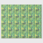 ラップ紙-クリスマス混合メディア ラッピングペーパー (フラット)