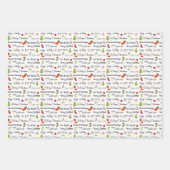 ラッメリープシート ラッピングペーパーシート (正面)