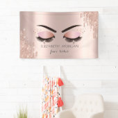 ラッモダンカッコいいシュバラ金ゴールドドリップ美しい 横断幕 (インサイチュ)