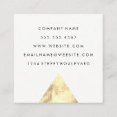 ラッモダンクス三角形 スクエア名刺 (裏面)