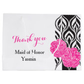 ラッモダンクス結婚のメイド・オブ・オーナー（花嫁付き添い人）抱き枕 ラージペーパーバッグ (裏面)